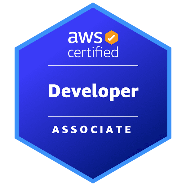 AWS Developer Associate badge