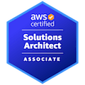 AWS Solutions Architect Associate badge