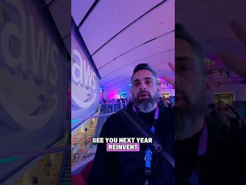 Thumbnail for My journey to AWS re:Invent 2025 #cloud #aws #awsreinvent